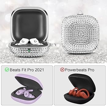 Amazon | Beats Fit Proケースカバー Filoto キラキラ光る
